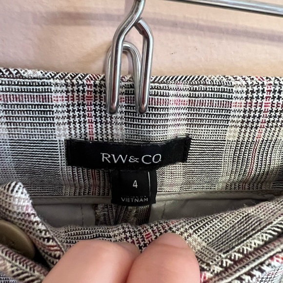 4/$10 plaid pants - Picture 2 of 5